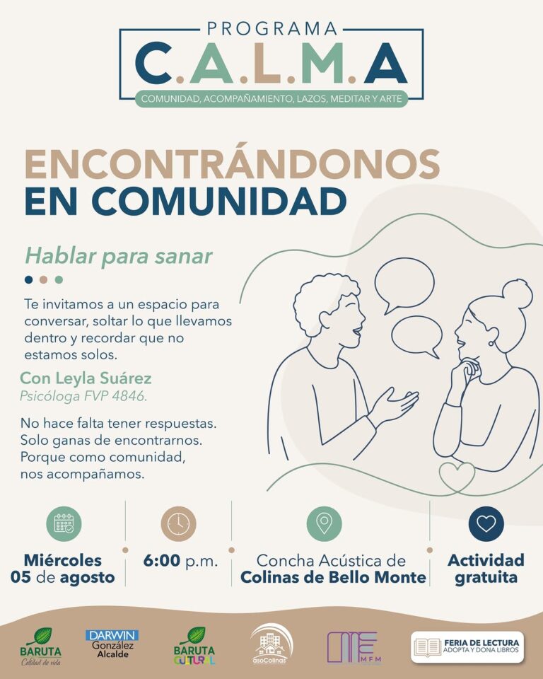 Encontrándonos en comunidad – Programa C.A.L.M.A.